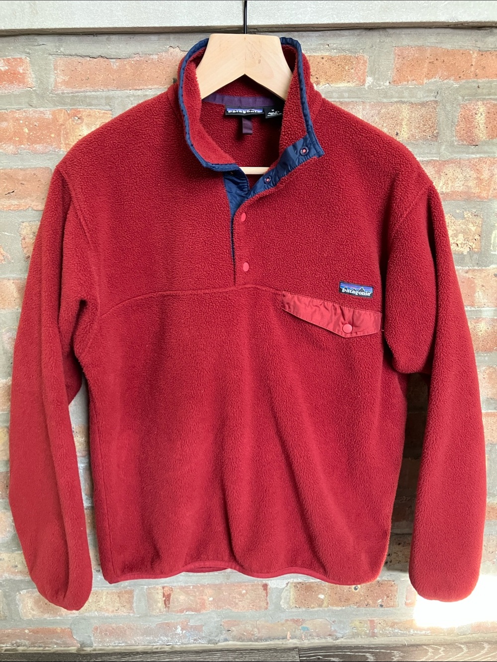 Vintage Patagonia Red Snap-T Fleece Pullover